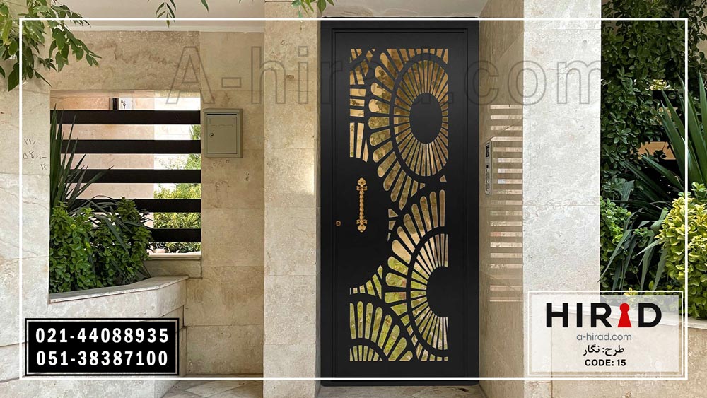 درب فلزی لیزری طرح نگارهیراد