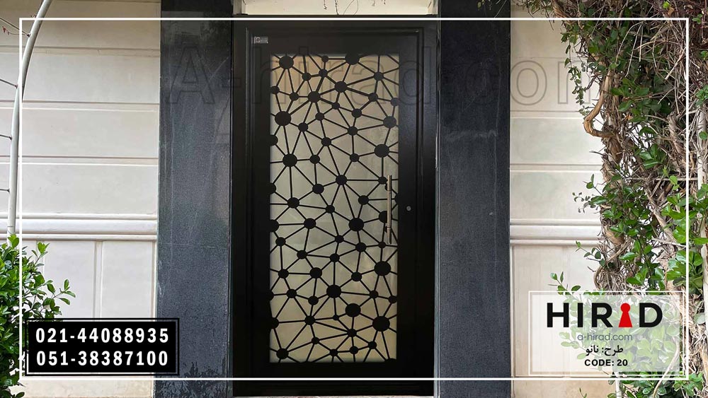 درب فلزی ساده و شیک  با ابعاد استاندارد هیراد