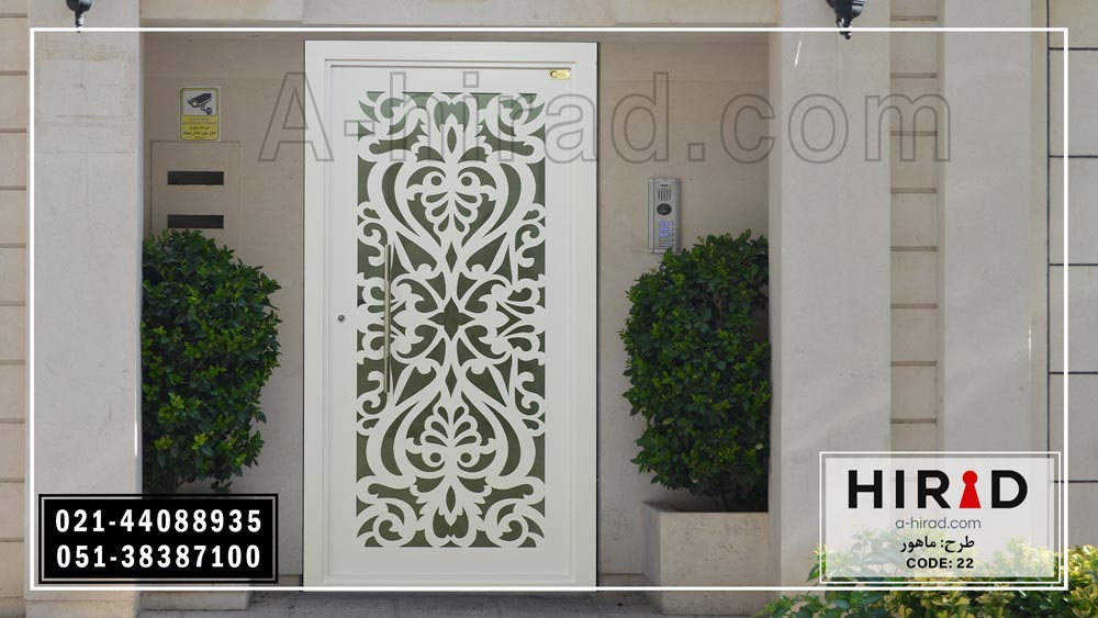 درب فلزی نفررو  با ابعاد استاندارد هیراد