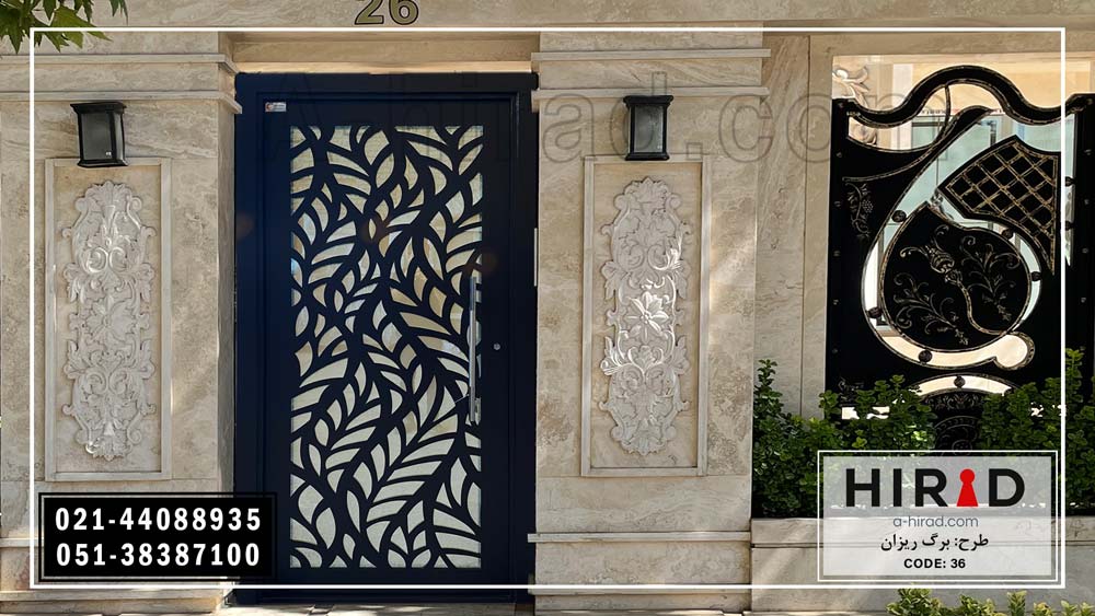 درب فلزی با ایعاد 116*223 هیراد