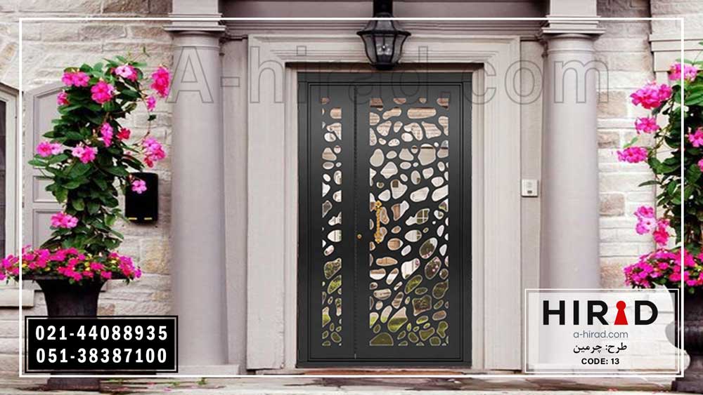 درب یک و نیم لنگه مناسب برای ورودی اصناف، هتل ها