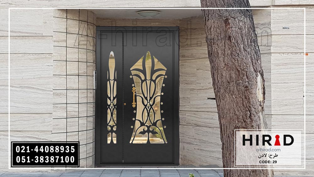 درب یک و نیم لنگه لیزری مخصوص عبور افراد