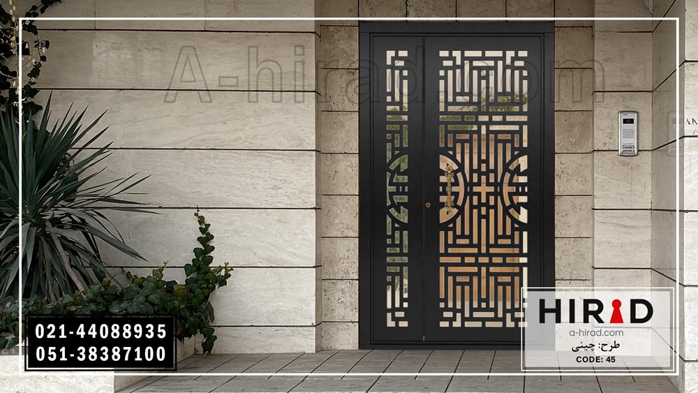 درب آهنی جدید هیراد دارای نشان استاندارد 