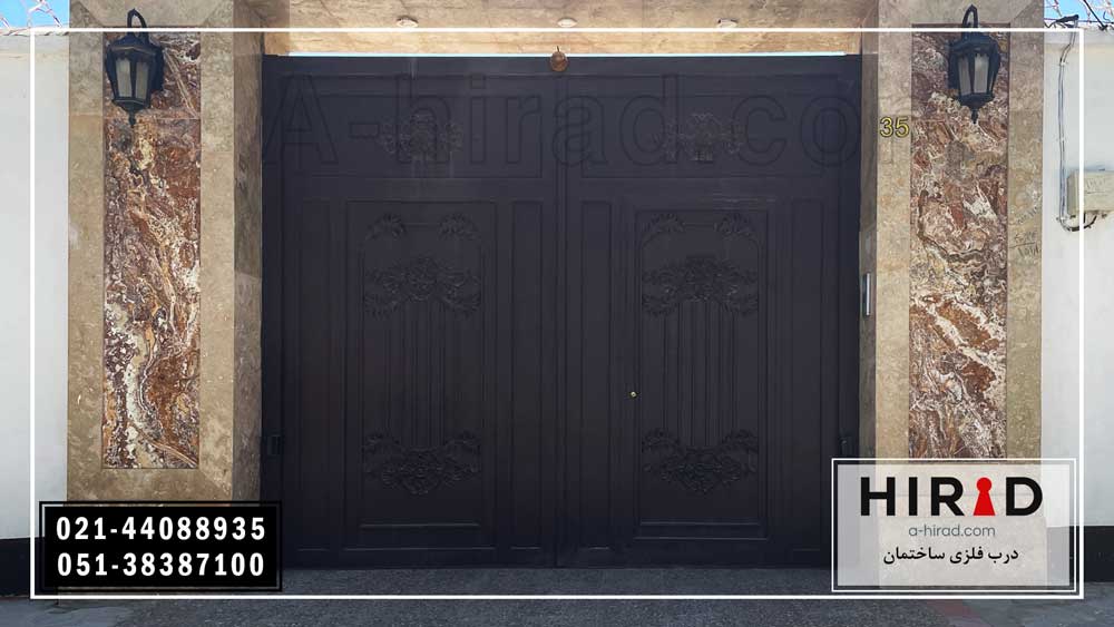 درب فلزی دو لنگه&nbsp; کد Df-07