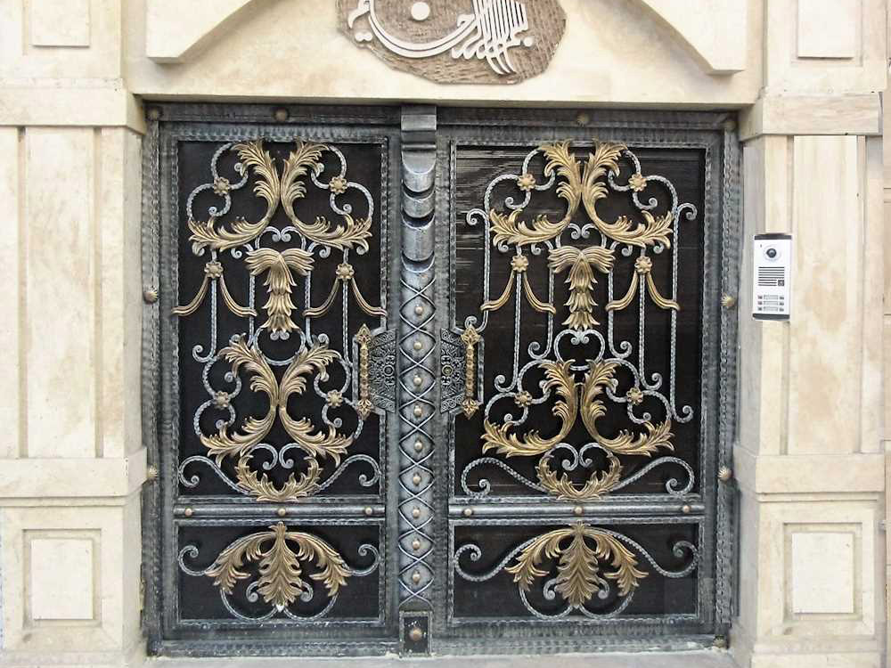 درب فرفورژه کد DFF-01