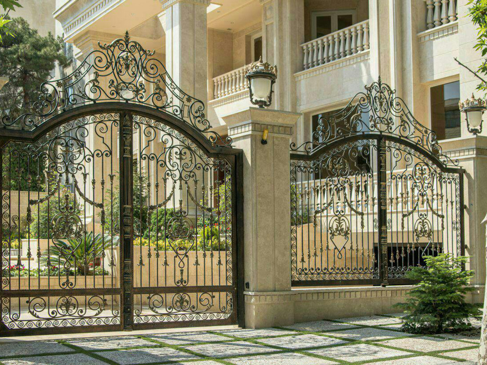 درب فرفورژه کد DFF-08 مدرن