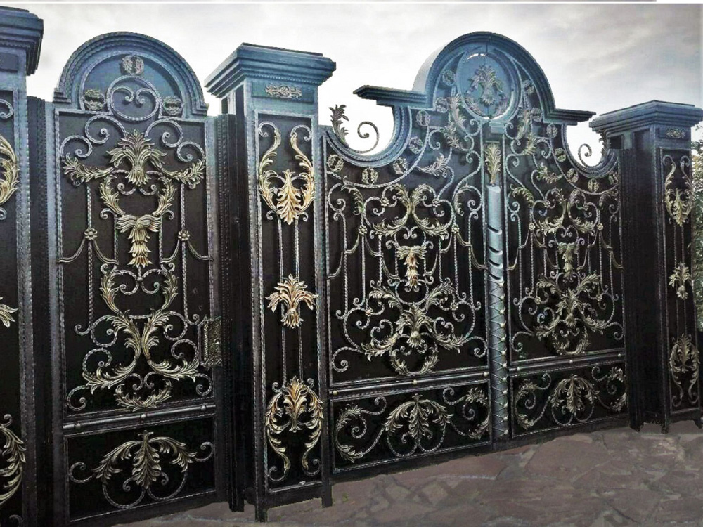 انواع درب فرفورژه بر اساس تعداد پنل