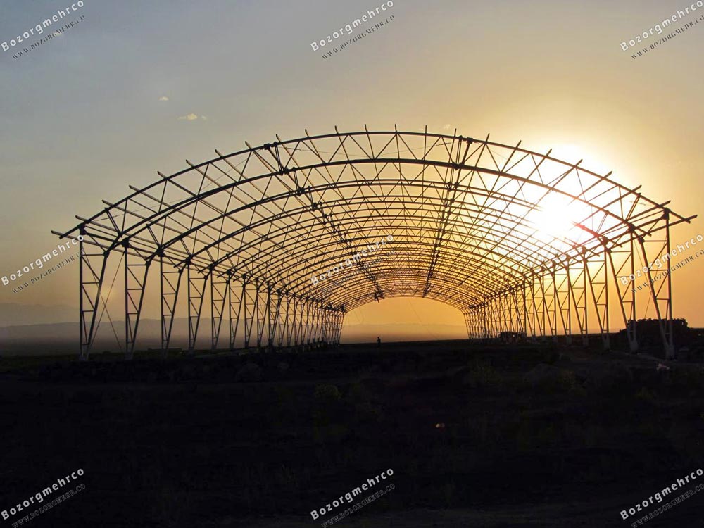 سوله و سازه های فضایی و اسکلت خرپا