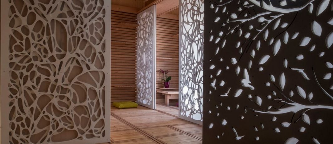 پارتیشن فلزی لیزری رنگ شده: