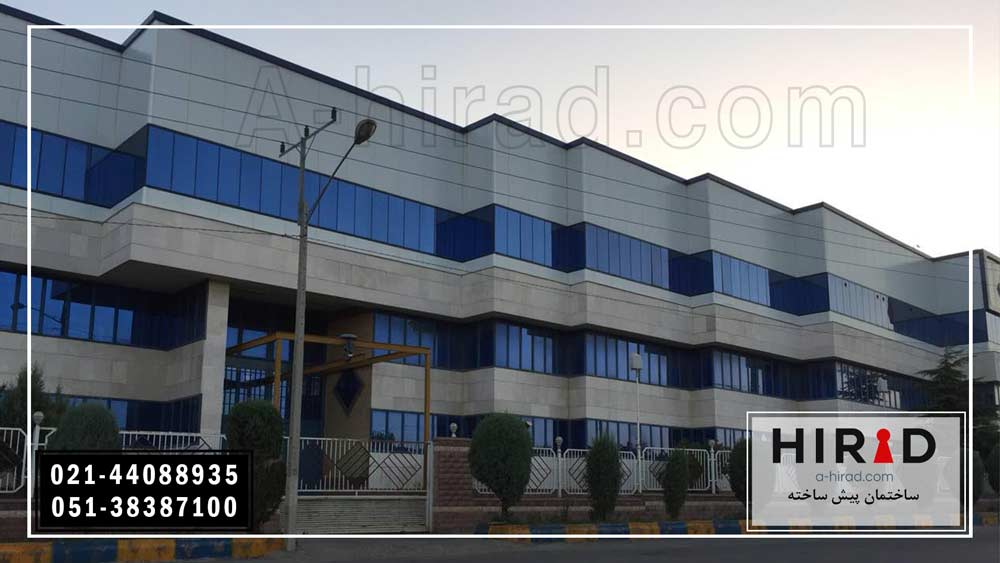 ساختمان پیش ساخته ساندویچ پانلی