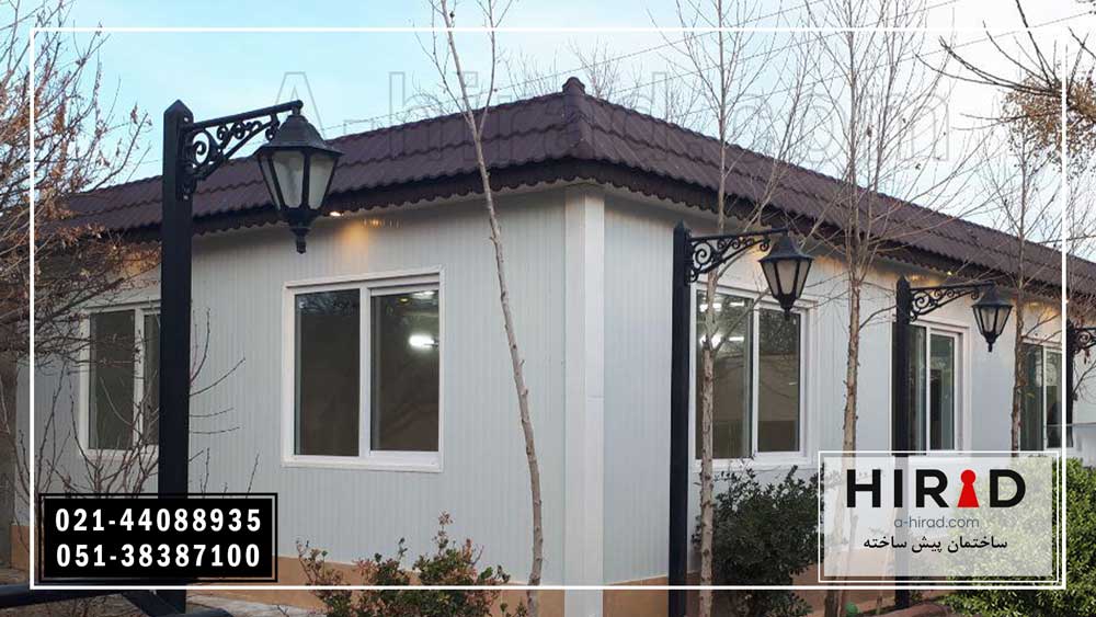 ویلای پیش ساخته ساندویچ پانلی: