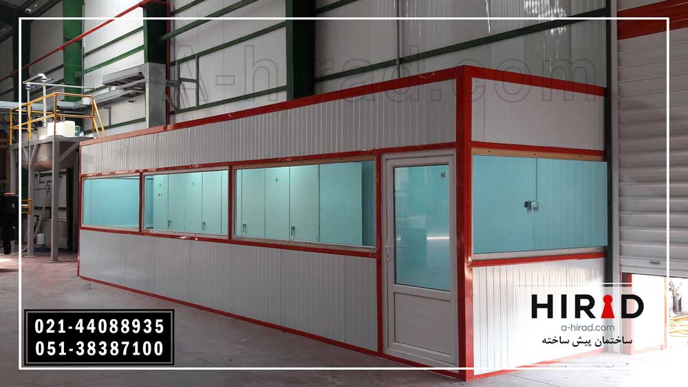 اتاق پیش ساخته برق و فرمان سالن آغشته کاغذ و MDF